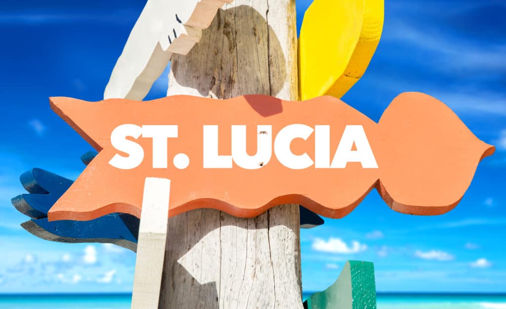St Lucia Sign